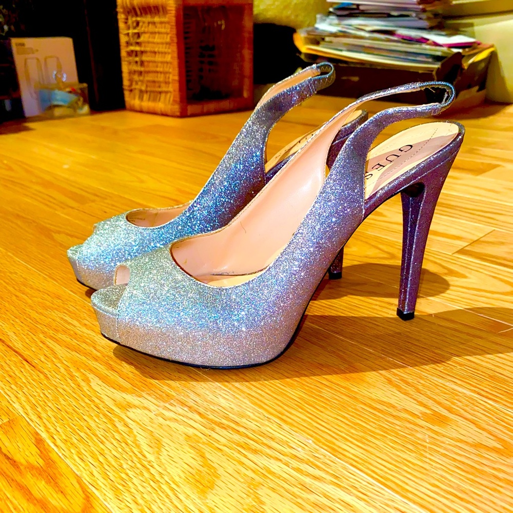 Guess Sparkle Glitter Heels / Pumps / Stilettos